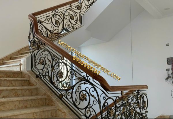 Lan Can & Cầu Thang Sắt Mỹ Thuật - Tinh Hoa Thiết Kế Đẳng Cấp tại Minh Phúc - Ảnh 2