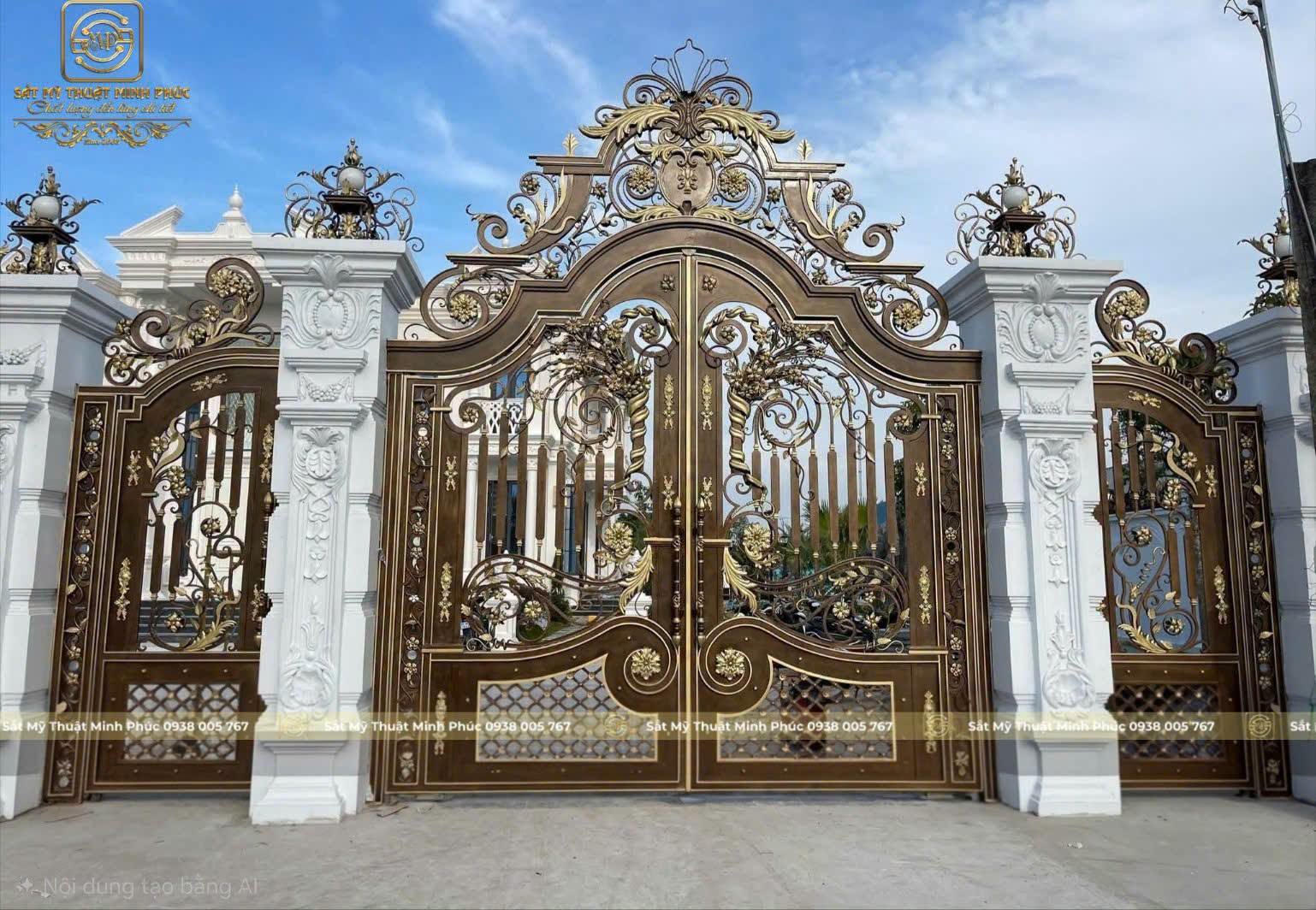 Cổng và Hàng Rào Sắt Mỹ Thuật Đồng Bộ Mặt Tiền Tại TP.HCM - Minh Phúc 2026 1 Cổng và Hàng Rào Sắt Mỹ Thuật Đồng Bộ Mặt Tiền Tại TP.HCM – Minh Phúc 2026